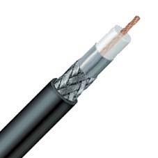  Tinned Copper Wire RG8 Coaxial Cable , LowLoss RG8 50 Ohm Cable for CCTV Manufactures