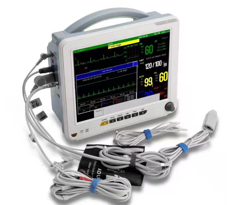  ABS material white portable electrocardiograph all-in-one machine for patient medical Manufactures
