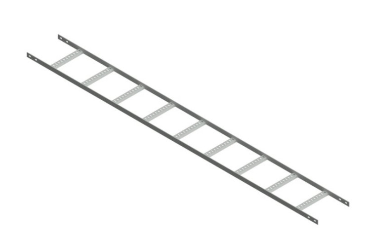  Heavy Loads HDG Cable Ladder 900mm Width With Slotted Side Pieces Manufactures