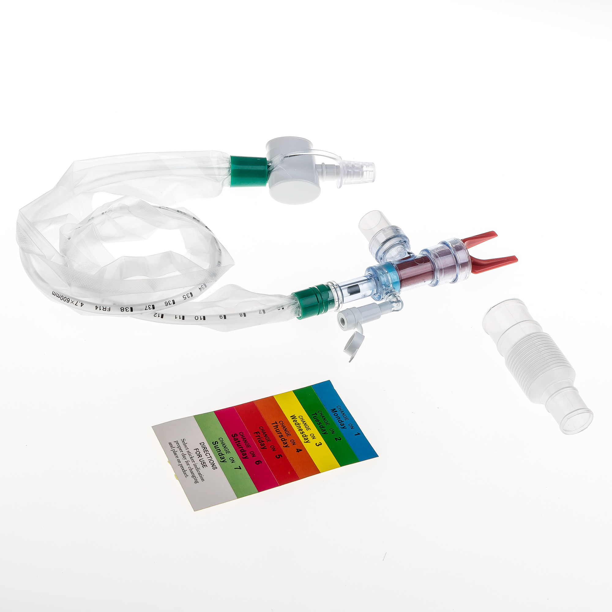  Consumable PVC Endotracheal Closed System Suction Catheter 14Fr Manufactures