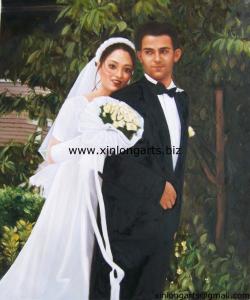  Spousal Portrait Oil Paintings From Photo Manufactures