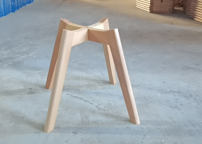  Tulip Beech Wooden Chair Frame Impact Resistance With Clear Texture Manufactures