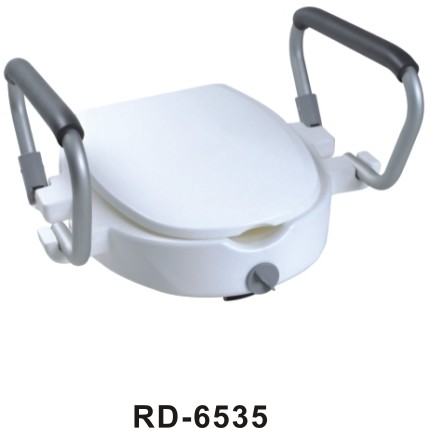  Elevated Toilet Seat Bathroom Assistive Devices Removable Arms Medical Elderly With Lid Manufactures