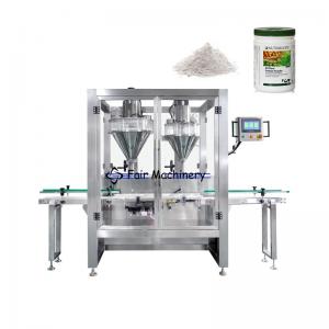  30BPM 2.8KW Auger Powder Filling Machine For Corn Flour Protein Powder 60HZ Manufactures