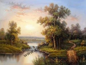  Landscape Oil Painting On Canvas For LP16 Manufactures