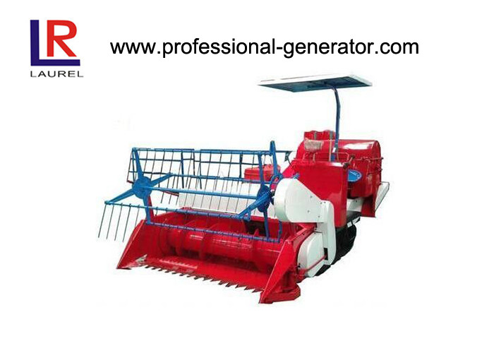  Small Agriculture Harvester With 18KW Electric Starting Diesel Engine , 60HZ Small Rice Combine Harvesting Machine Manufactures