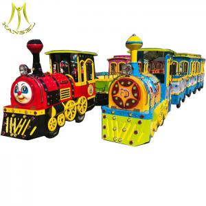  Hansel  Amusement park  electric trackless train children train rides for sale Manufactures