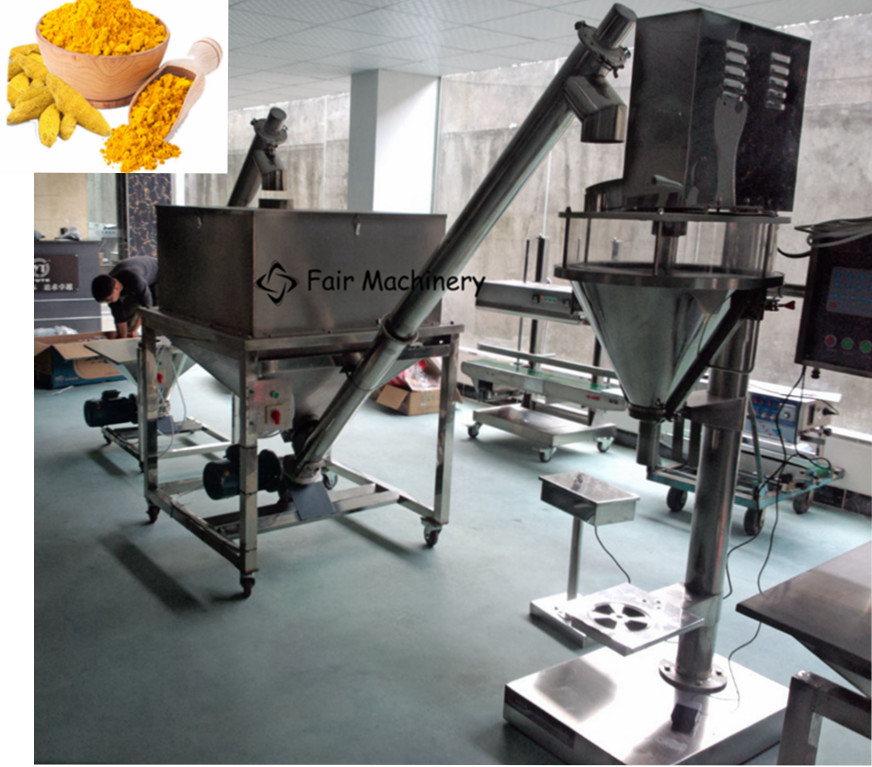  20B/Min 380VAC Auger Powder Filling Machine For Spice Powder 50Hz Manufactures