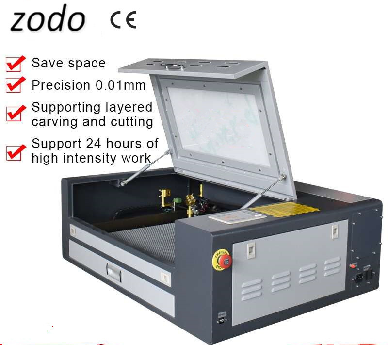  high precision 460 60w laser cutting machine 400x600mm laser engraving machine with RUIDA controller Manufactures