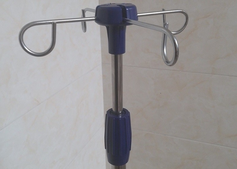  Removable Moviable Iv Pole Accessories Stainless Easy Hang Things On Sickbed Manufactures