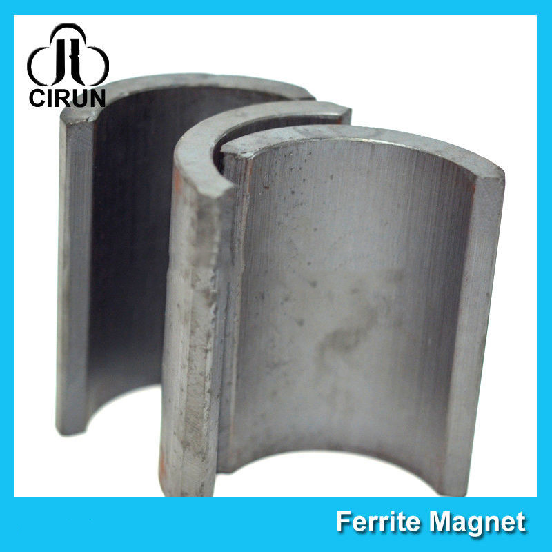  Industrial Ferrite Arc Magnet For Treadmill Motor / Water Pumps / Dc Motor Manufactures