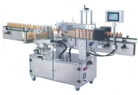  Pharmaceutical Automatic Sticker Labeling Machine With PLC Program Control System Manufactures
