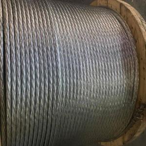  1/4" 5/16" 3/8" And 1/2" Galvanized Steel Wire Strand As Per ASTM A 475 Manufactures