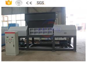  High Speed Plastic Waste Shredding Machine With Moved Blades Structure Manufactures