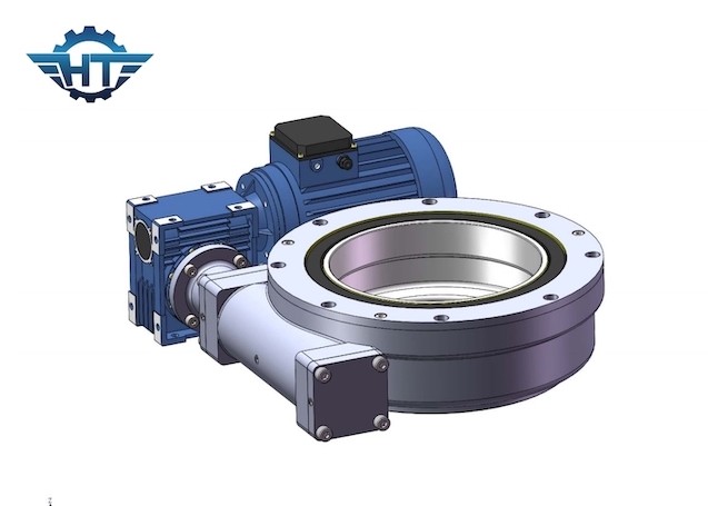  SE9 Inch Hydraulic Slewing Bearing Drive With Servo Motors For Cranes Manufactures