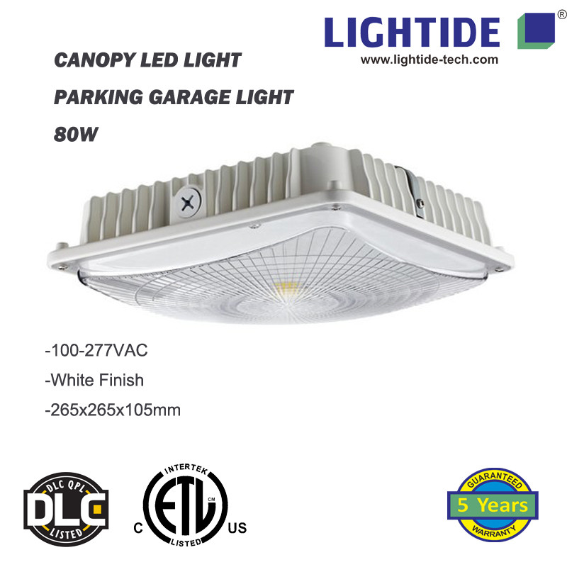  IP65 rating Canopy LED Lights 50W, 100-277vac, ETL/CETL listed, 5 yrs warranty Manufactures