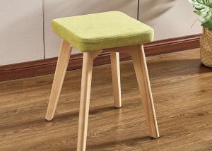  Soft Upholstered Modern Dressing Stool Chair With Solid Wood Frame Manufactures