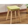 Buy cheap Soft Upholstered Modern Dressing Stool Chair With Solid Wood Frame from wholesalers