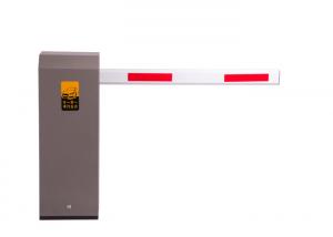  Grey Color Car Park Access Barriers High Performance Adjustable Lifting Speed Manufactures