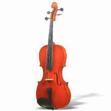  Hand-crafted Student Violin, Made of Rosewood, Boxwood, Ebony and More, Comes with Leather Case Manufactures