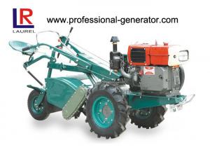  4 - Stroke Mini Harvester Tractor 9.7kw Diesel Power Rotary Tiller Single Cylinder Manufactures