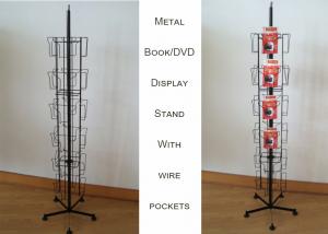  Greating Card Spinner Metal Book Display Stand Manufactures