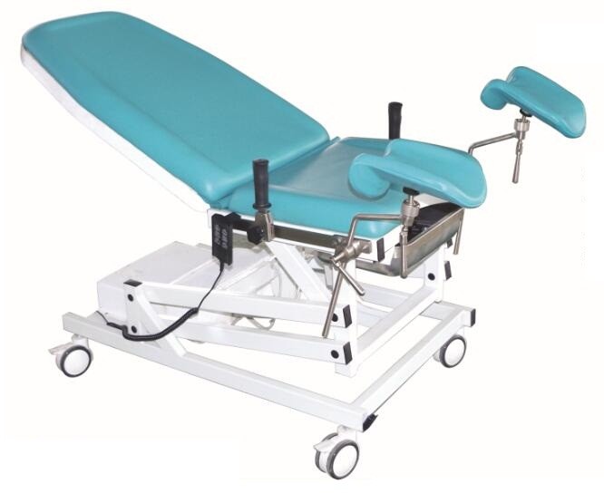  Multifunction Obstetric Table Hospital Delivery Bed With Brake 5 Inch Castors Manufactures