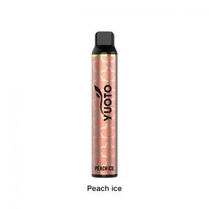  Manual Start Peach Ice  CBD Disposable Vape Device 3000 Puffs Healthy E Cig Manufactures