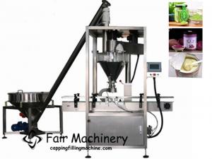  50Hz 10BPM Screw Powder Filling Machine for Coffee Powder 380VAC Manufactures