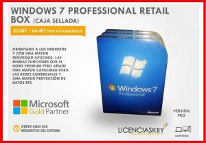  100% Original OEM Windows 7 Professional Retail Box 16 GB Available Disk Space Manufactures