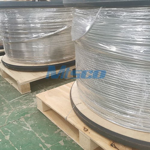  Stainless Steel Welded Control Line Coiled Tubing ASTM A269 ASME A269 TP347H Manufactures