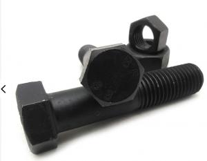 Buy cheap Hexagon Bolt 42CrMoA Carbon Steel Hex Head Bolt 10.9 Grade Black Oxide Bolts For Machinery Industry from wholesalers