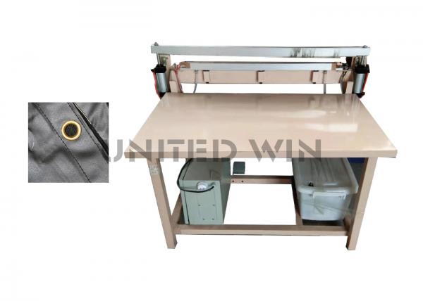Quality 0.4kw Semi Automatic Bag Cutting And Sealing Machine 220v for sale