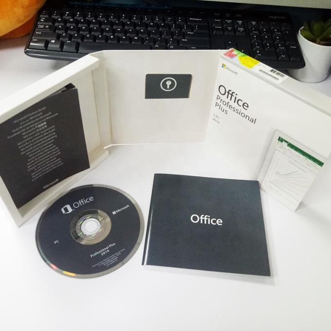 DVD Retail Box Microsoft Office 2019 Professional Key 0