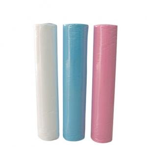  Salon Hotel Plain Dyed 300TC Disposable Bed Cover Roll Manufactures