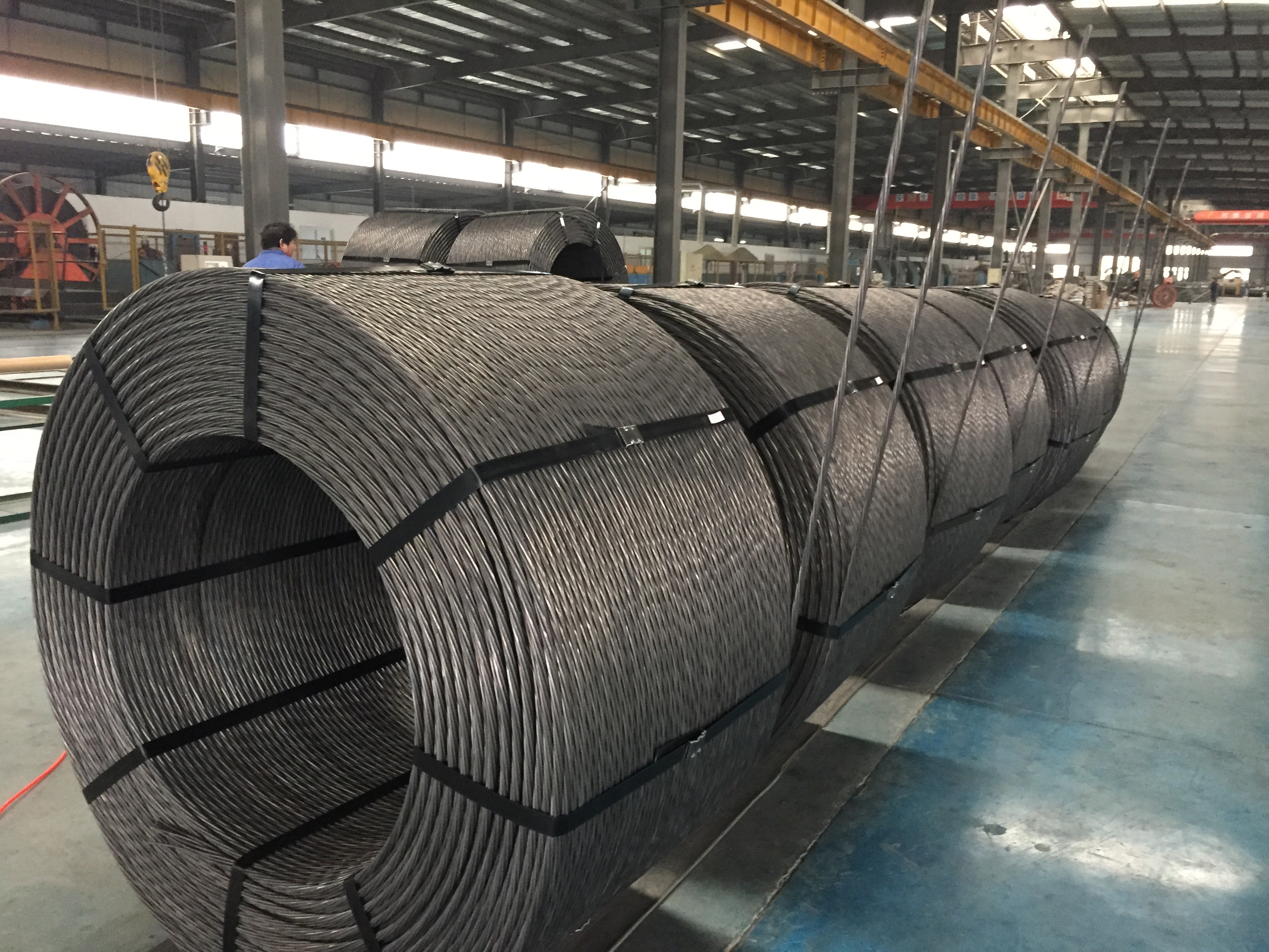  Steel Strand / Uncoated Seven PC Strand Wire For Prestressed Concrete Manufactures