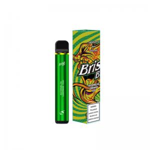  16Flavors brisk bar Disposable Vape E Cigarette 950mAh Watermelon Lemonade Ice Manufactures