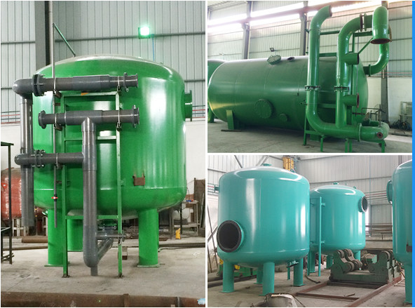 Quality CE High Capacity Filter Water Treatment Tank Commercial for sale