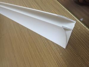  4CM Glossy Extruded Plastic Profiles Top Clip For Room Roof Garden Drainage Board Manufactures