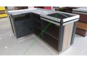 Multi Function Supermarket Cashier Table / Salon Reception Table Manufactures