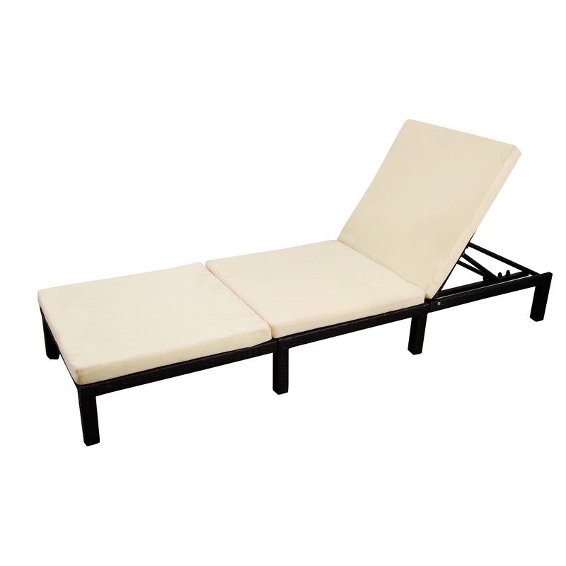  H34cm B71cm Outdoor Patio Chaise Lounges , Adjustable Chaise Lounge Chair Anti Rust Manufactures
