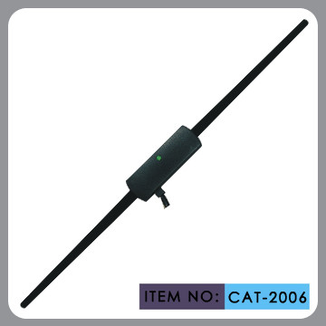  DC12v Plastic Am Fm Car Windscreen Antenna Black Mast 2050mm Cable Length Manufactures
