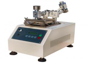  Mechanical Plastic Testing Machine Leather Rubbing Fastness Tester 20W Power Manufactures