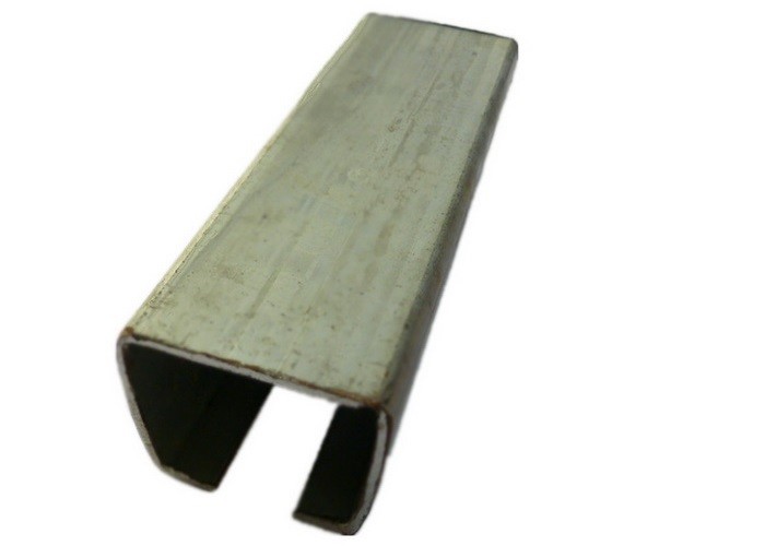  70x59 White Zinc Sliding Gate Floor Track Profile Manufactures
