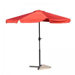 SNUGLANE 2.7m Height Free Standing Patio Umbrella , Large Free Standing Parasol Red Manufactures
