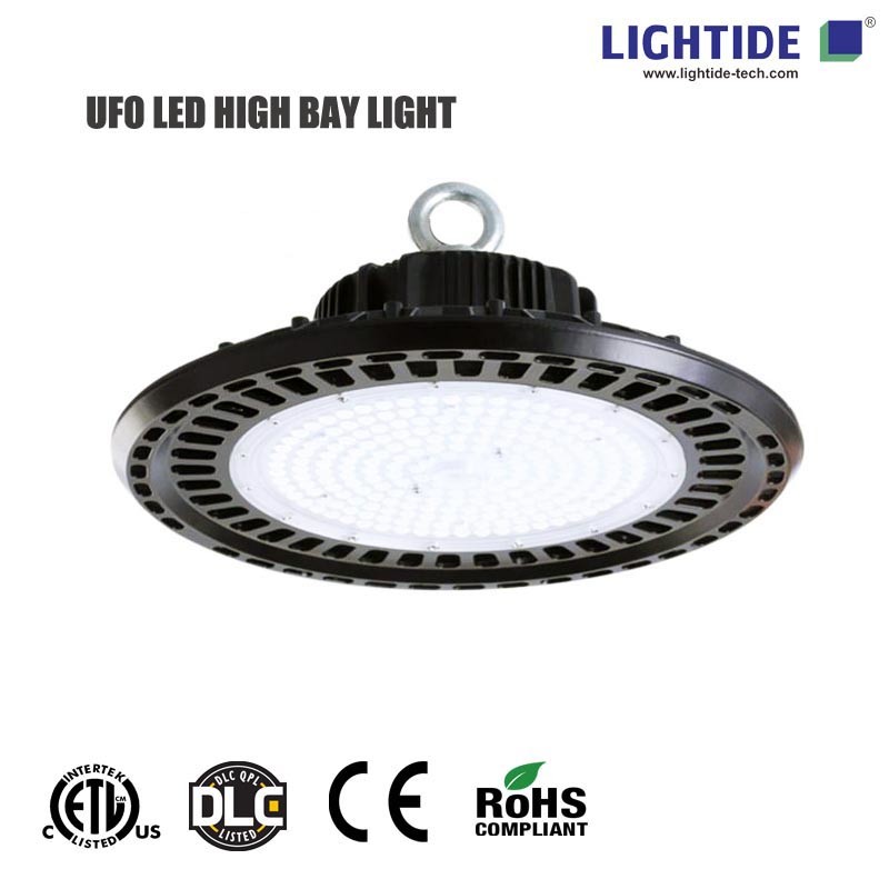  Lightide LED UFO High Bay Lights 200W, DLC/cETL/CE, 100-277VAC, 160 lm/W, 5 yrs warranty Manufactures