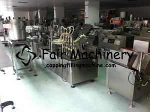 1L 2.8KW Capping Filling Machine Explosion Proof For Bottle 50B/Min Manufactures
