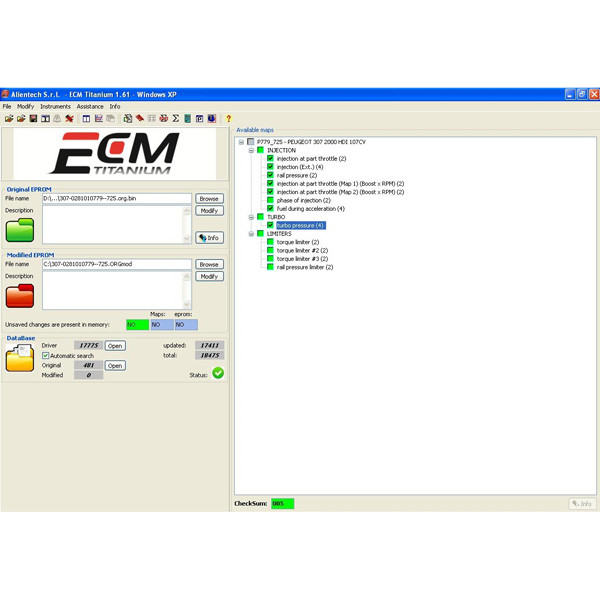  Ecm Titanium V1.61 18475 Driver Automotive Diagnostic Software New Version For Cars / Trucks Manufactures