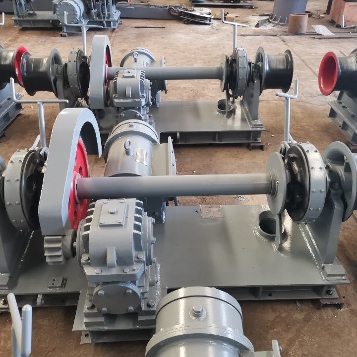  Deck Marine Electric Anchor Windlass With Double Warping Head Manufactures