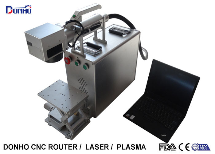  Adjustable Table Portable Fiber Laser Marking Machine Stable Working Performance Manufactures